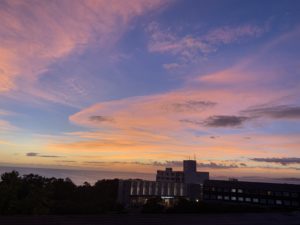 いつかの夕日